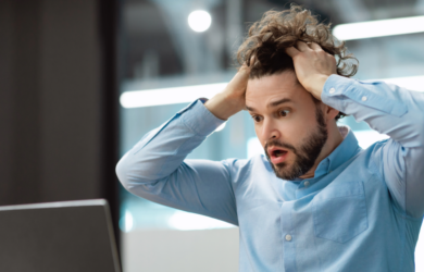 bad surprise on computer cyber